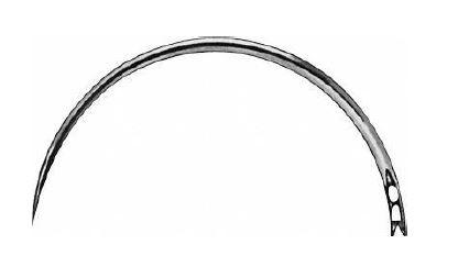 ШОВНА ГОЛКА №GA3 КОЛЮЧА 50 mm, Ø 1,40 mm